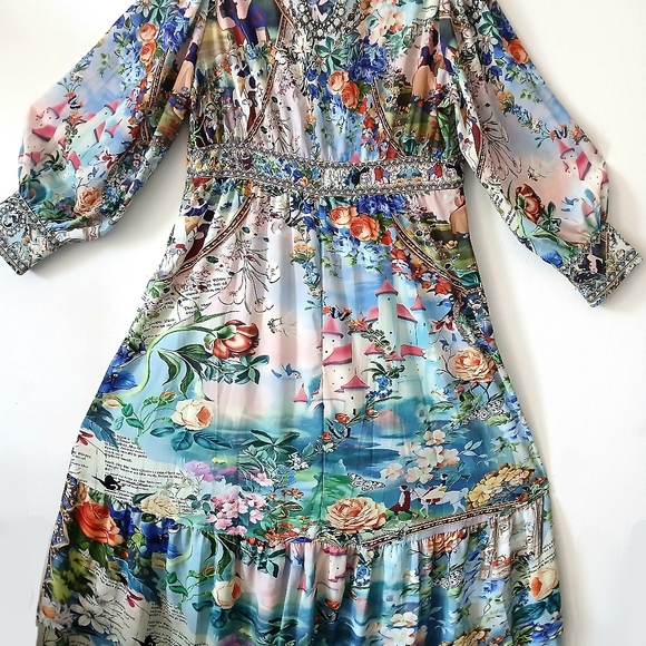 Fairytale SNOW WHITE Long MAXI DRESS Cottagecore Women's PLUS Size XL 2XL - Picture 10 of 10